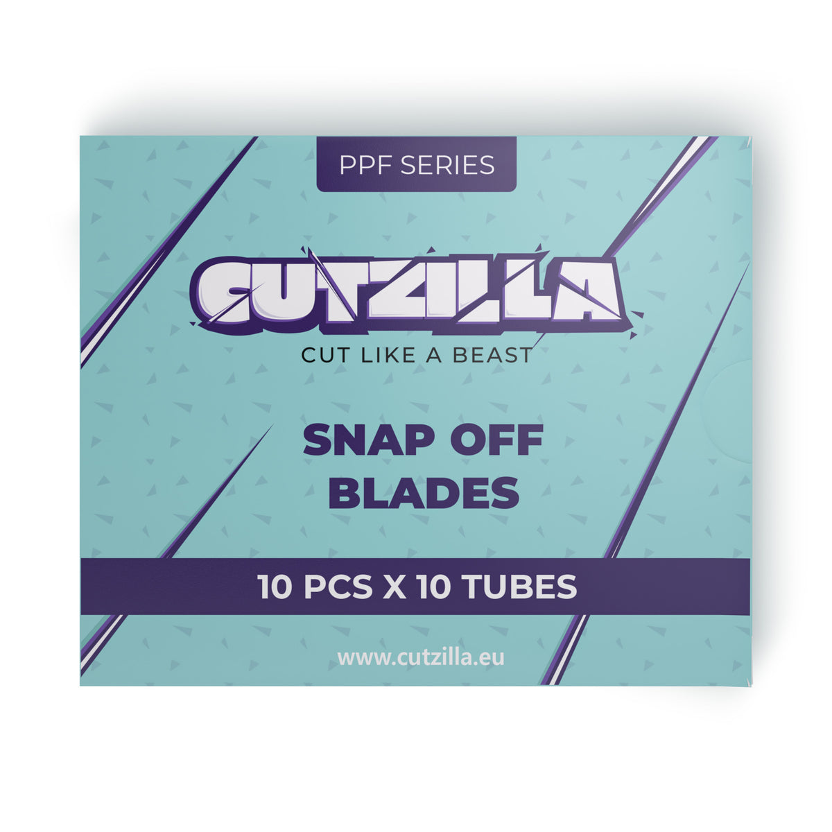 CUTZILLA 9mm 30° Snap off blades - Black TeckWrap Europe