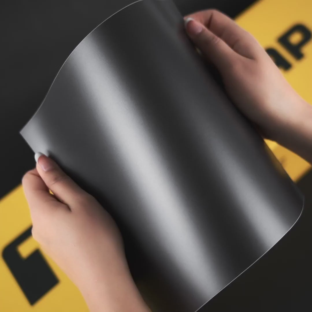 Cargar video: HM01 Dark Grey Silk